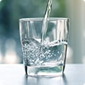 Cup of water.