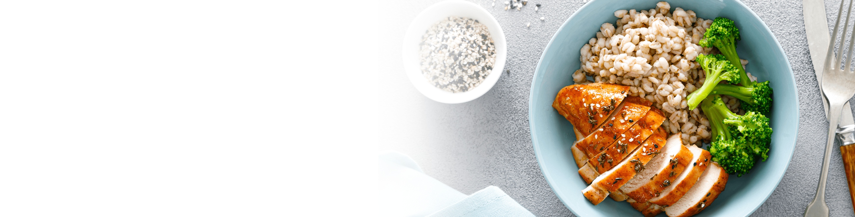 GRILLED CHICKEN BARLEY