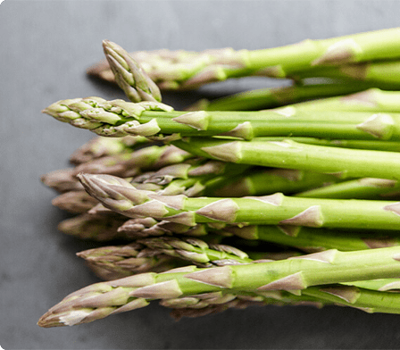 Pointes d’asperges.