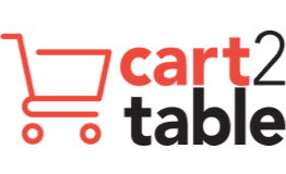 Cart2Table logo. Link to Home. 