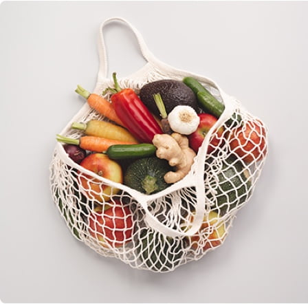 Fresh vegetables.