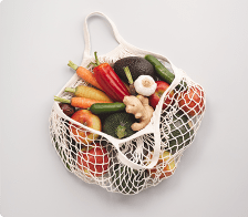 Légumes frais.