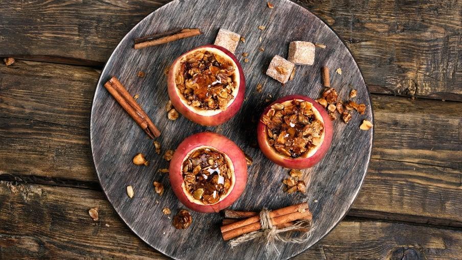 Slow cooker stuffed apples Slow cooker stuffed apples