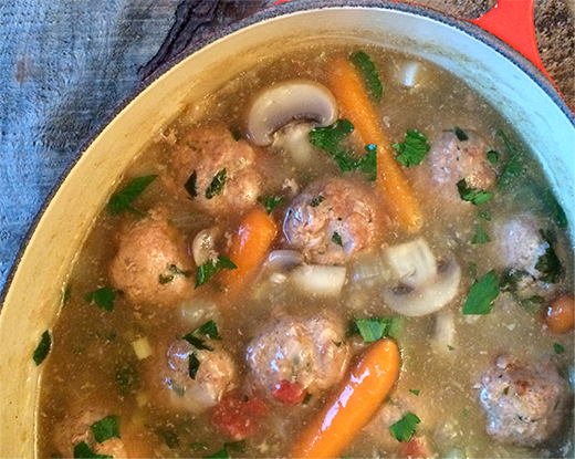 Meatball and Vegetable Stew